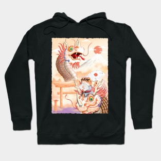 Dragon Frog Anime Manga Hoodie